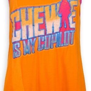 Disney star wars "Chewie My Copilot" tank top NWT XS